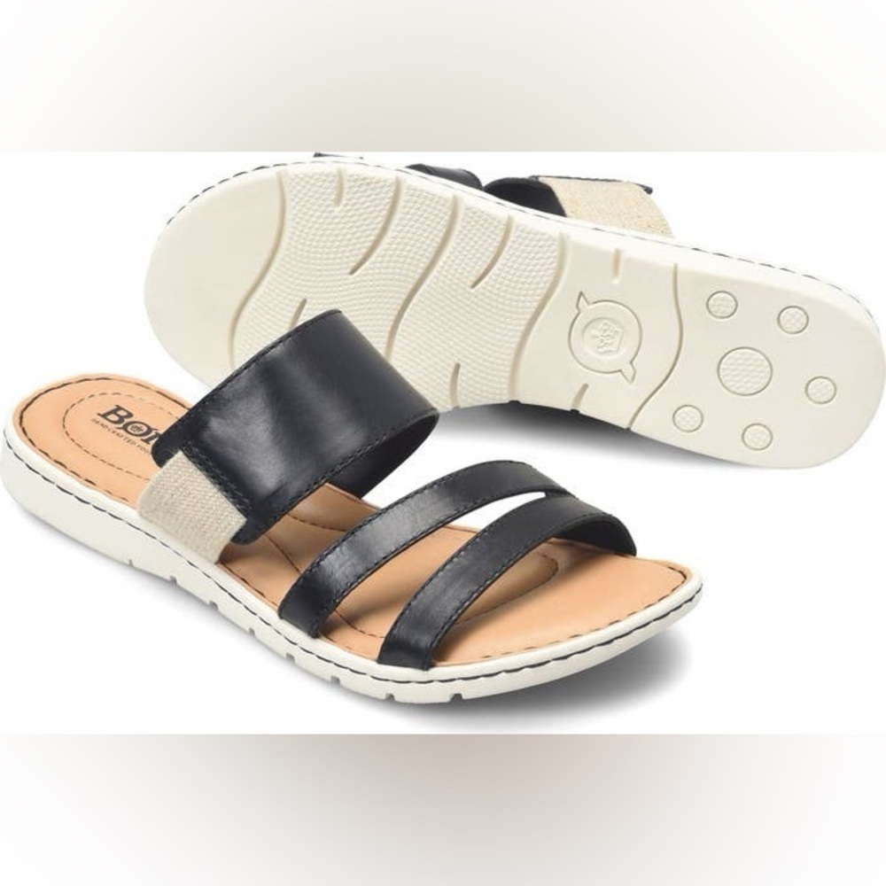 Born Blakely Slide Sandal - Size 6